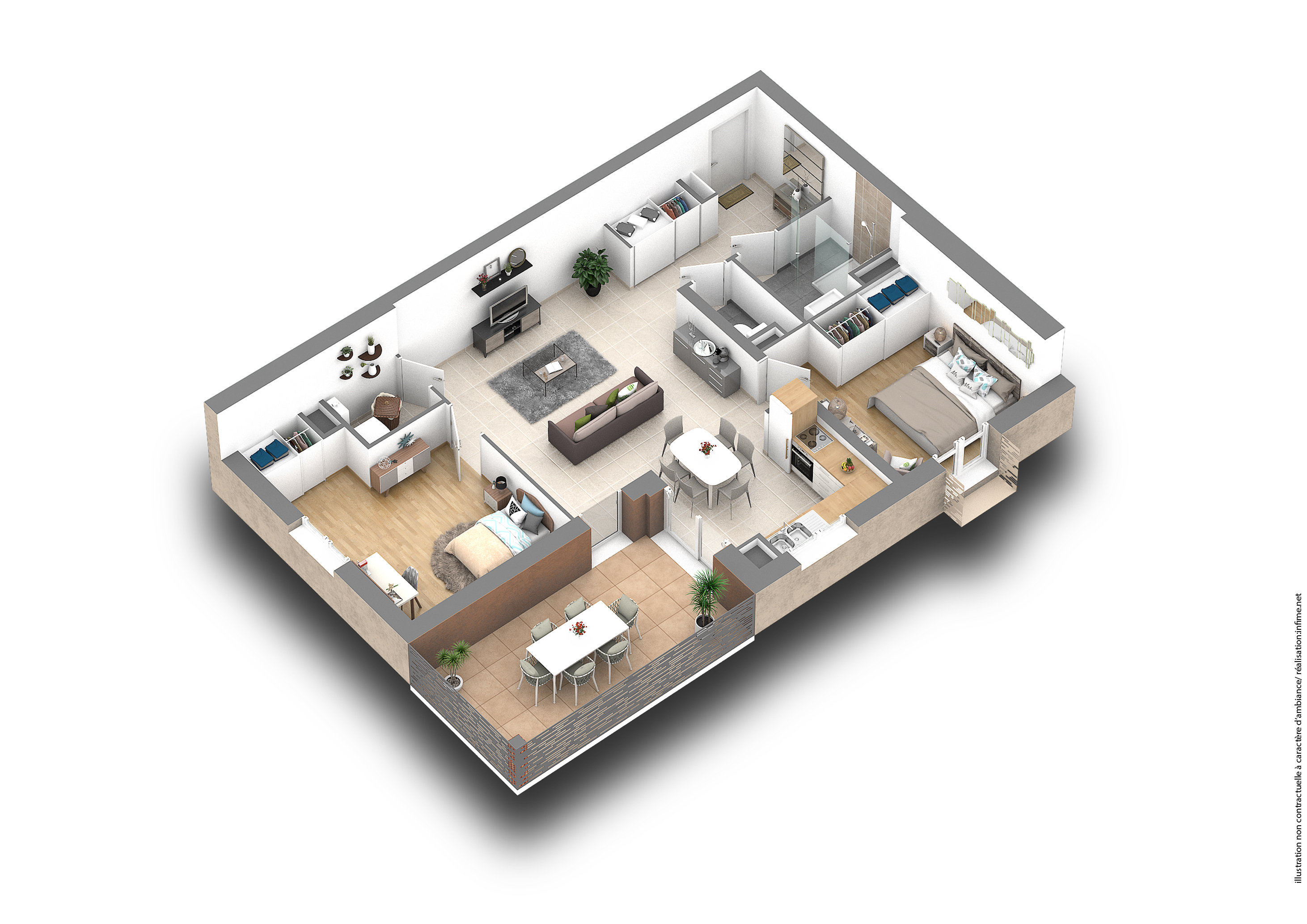 NOUVEAU à LAGNIEU  “L’ HARMONIE” Immeuble de 35 logements