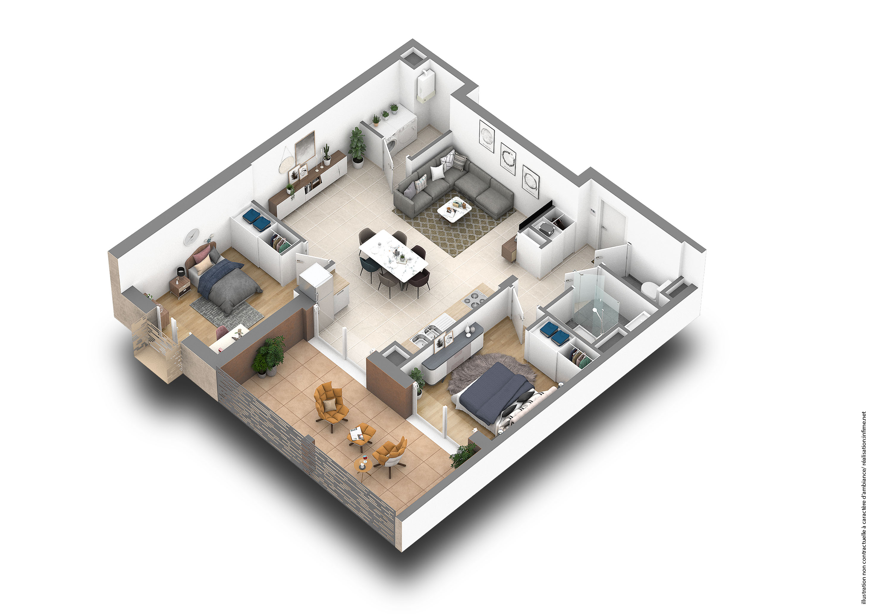 NOUVEAU à LAGNIEU  “L’ HARMONIE” Immeuble de 35 logements